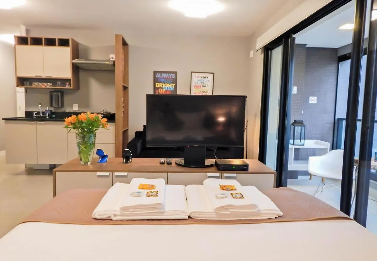 Apartment Easy Star - Studio C/Vaga No Melhor Do Campo Belo - Xt02G Sao Paulo